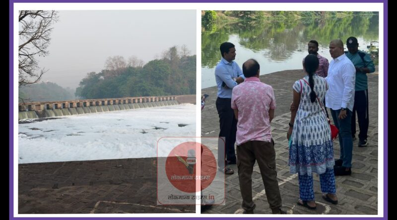 नदी प्रदूषित करणाऱ्या घटकावर खरच कारवाई होणार का 